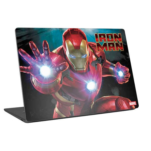 Marvel Iron Man Repulsor Blast Laptop Skins